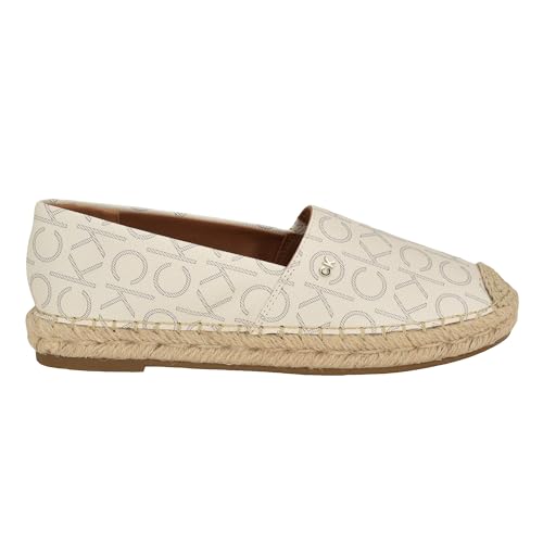 Calvin Klein Women's Popular Ballet Flat Off White 150, 39 EU