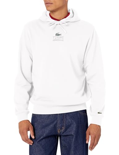 Lacoste Men's Minimal Croc Hooded Sweatshirt
