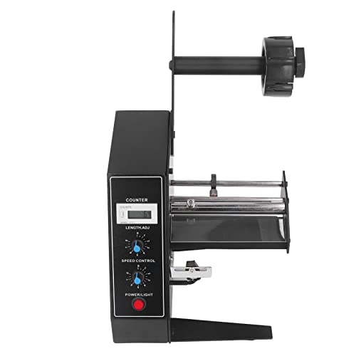 Máquina Distribuidora de Etiquetas, Dispensador de Etiquetas Com Display Digital de Velocidade Ajust