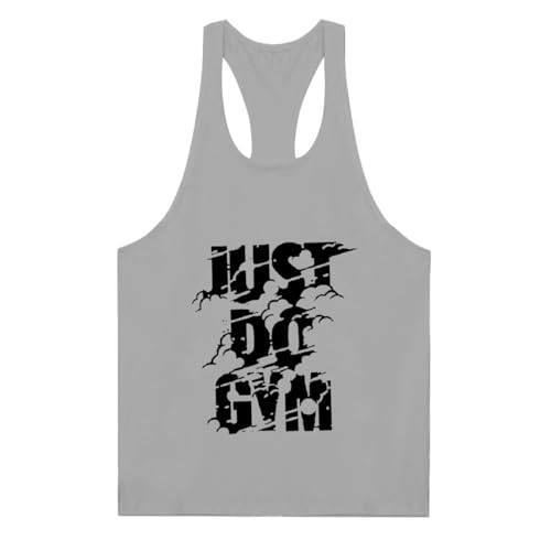 Men's Gym Workout Tank Tops Y-Back Muscle Sleeveless Bodybuilding Fitness T-Shirts4