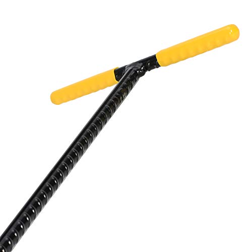 Water Meter Key 12 Inch - Contractor Grade Enforced Steel T-Handle - Curb Valve Key Wrench Tool for Curb Main Water Shutoff Valve | Comes with 4-way Multi-Functional Utility Key - Thumbnail 6