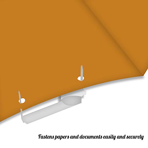 Olympx OLF020B 100 Pcs Of 2 Inch Capacity Economy Self Adhesive Prong Paper Fastener Bases thumb #4