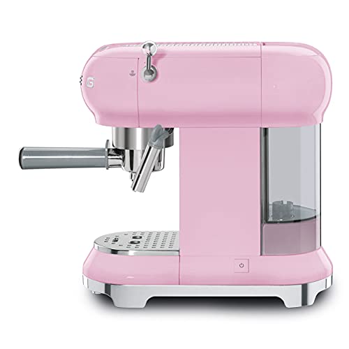 Smeg ECF01PKEU cafetera, Rosa - Imagen 3