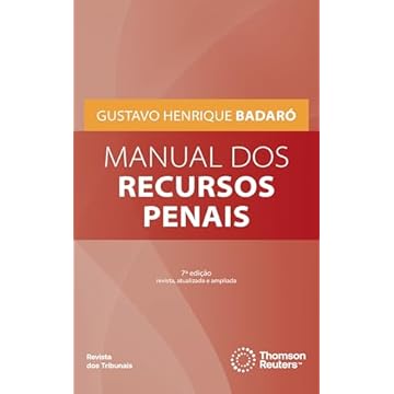 Capa do livro Manual dos Recursos Penais Vol. 1 - 7ª Edição