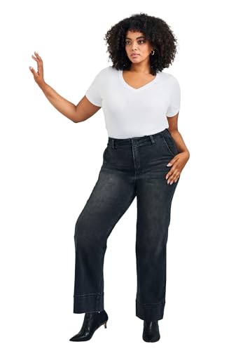 Women's Plus Size Kira Wide Leg Jean