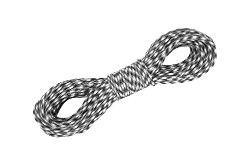 Image of 550 para Cord Parachute Survival Cord Rope Spec Type III 7 Strand Paracord Rope, Military Grade Nylon 4mm Diameter (White Camo, 30)