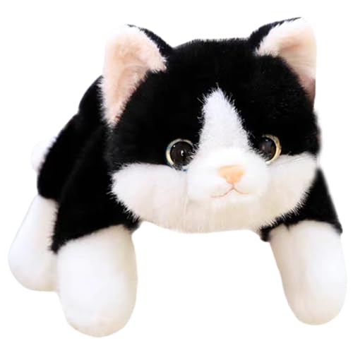 Oreiller en peluche pour chat lesté 30cm en coton PP pour enfants et adultes
