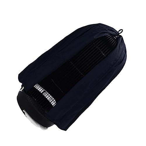BESPORTBLE Bird Cage Net Cover Cage Skirt Parrot Cage Accessory Supplies Round Dark Lightweight Easy Install Material