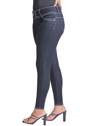 YMI Women’s Sustainable Wannabettabutt Skinny Jeans3