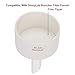 StonyLab Quantitative Filter Paper Circles, 74mm Diameter Cellulose Filter Paper with 20 Micron Particle Retention Medium Filtration Speed, Pack of 100