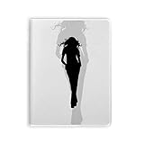 Cuaderno con diseño de mujer guapa y texto en inglés «Hot Beautiful Woman» con tapa blanda