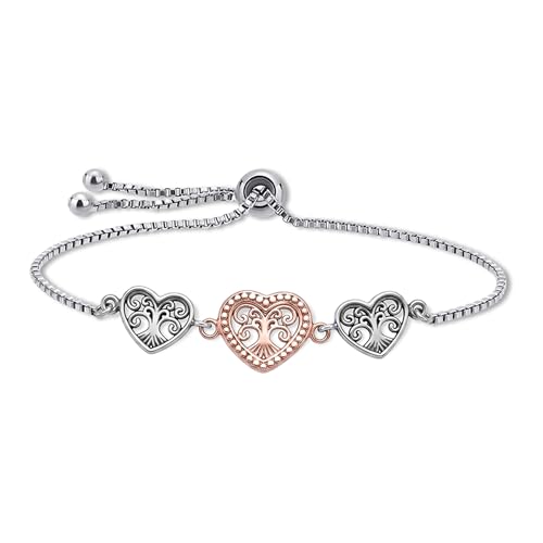 Image of TRUESILVER ACPL 925 Sterling Silver BIS Hallmarked Adjustable Sliding Bolo Bracelet for Women and Girls