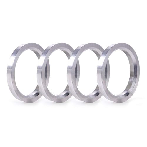 Image of ZHTEAPR 4pc 79.1 to 70.3 Aluminium Wheel Hub Centric Rings 70.3 to 79.1 Hubrings Center Rings (70.3 to 79.1)