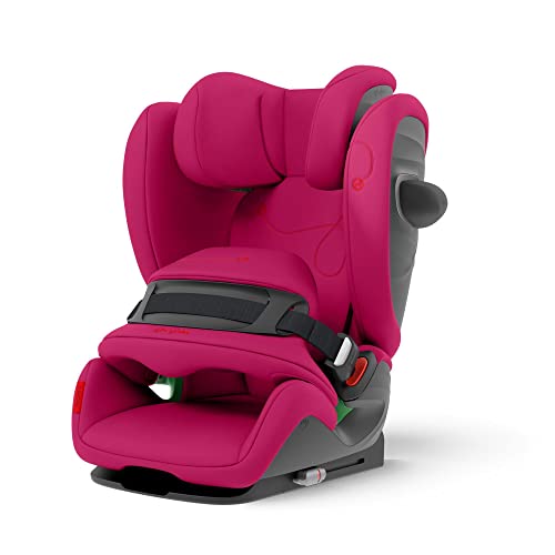 CYBEX Gold Kindersitz Pallas G i-Size, 76 - 150 cm, Ab ca. 15 Monate bis ca. 12 Jahre (ca. 9 bis 50 kg), Magnolia Pink