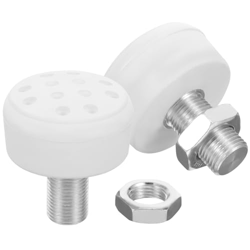 Toyvian 2Pcs Replaceable Skate Stoppers for Roller Skates Toe Stops Durable Honeycomb Design Easy Installation for Enhanced Stability and Safety