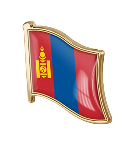 Image of vmcoatdu Country Flag Pin Badge International Travel Brooch Metal Alloy Souvenir Pin for Hat Clothes Backpack