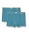 Produktbild Huber Herren hautnah Cotton 2 Pack Slip, darkteal Stripe, Normal