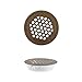 Pastlla 2 PCS Louver Vents Stainless Steel Round Mesh Hole Air Vents, 1.5 Inch Round Vent Cover, Aluminum Grille Ventilation Cover Louvered for Wardrobes, Drawers, Shoe Cabinets, Locker (Red)