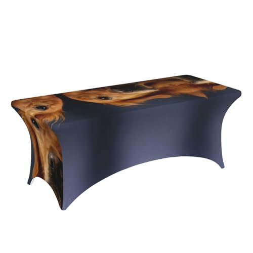 Nappe stretch élasthanne lavable sans pli pour table 1,8m - 4