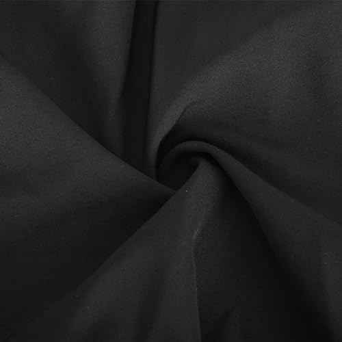 FZYLQY Women's Straight Leg Long Pants 2024 Fall Dressy Fashion Elastic High Waist Casual Trousers Solid Pull On Work Pants4