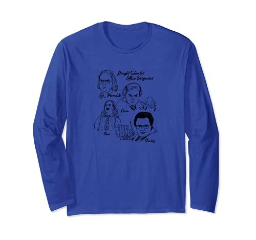 The Office Disfraces de oficina de Dwights Manga Larga