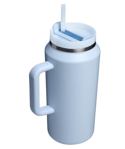 Image of Stanley Quencher H2.0 Tumbler with Handle & Straw 64 oz | Flowstate 3-Position Lid | Large Capacity for Travel & Sports | Insulated Stainless Steel Cup | BPA-Free | Glacier