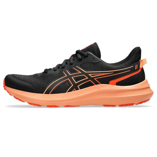 ASICS ASICS Men's Jolt 5 Trainers, Black Nova Orange, 35.5 EU