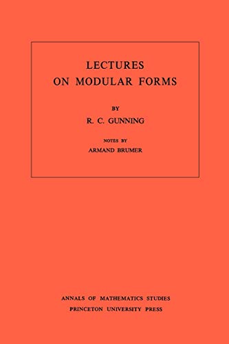 Lectures on Modular Forms. (AM-48), Volume 48 view 2