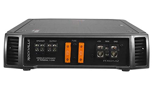 Rockville Rxd-M2 3000 Watt/1500W Rms Mono Class D 1 Ohm Amplifier Car Stereo Amp #TOP1