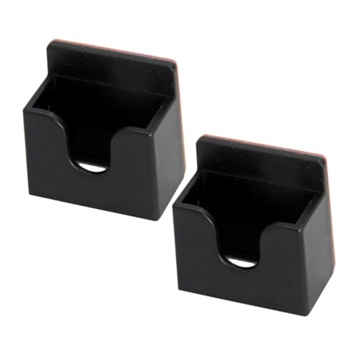 Yardwe 2pcs Microphone Hanger Holder with Tape Backing Mic Holder for Cars Homes and Offices Easy Installation Fit for Various Models