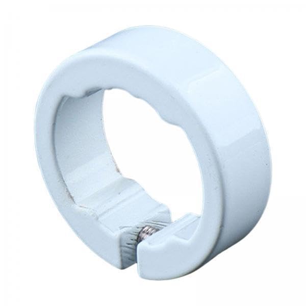CALANDIS® 2xBicycle Handlebar End Caps Bike Lock on Clamp Loop Bike Grips Lock Loop White | Handlebar Grips Tape & Pads | Bicycle Components & Parts-image-38