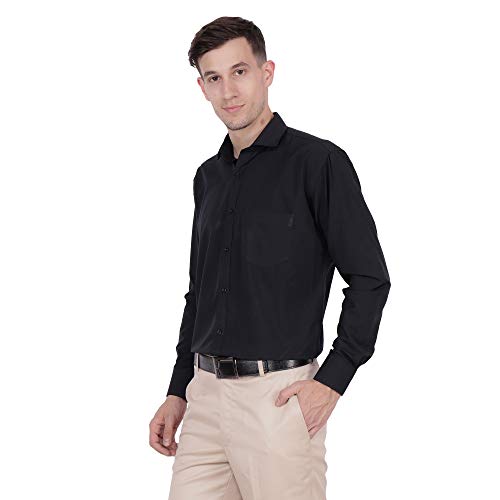 Image of Appel Touch Men's Cotton Blend Formal Shirt Full Sleeves