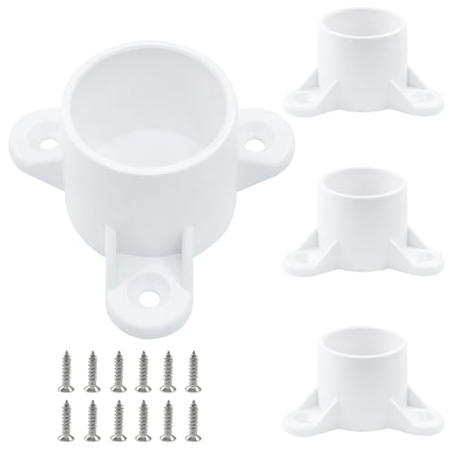Marvexi PVC Table Leg Cap Pipe Flange 1