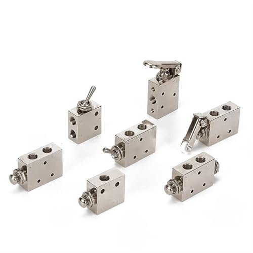 Válvula de aire TAC2-41PP mecánica de 2 posiciones para cilindros neumáticos 2