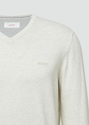 s.Oliver Herren Sweater 2143174 03W0 White M – Ansicht 6