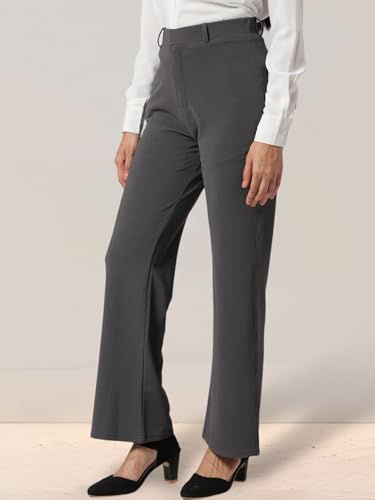 Image of Modern Women's High-Rise Loose Fit Casual Boot Cut Trousers