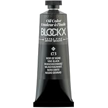 Blockx Vine Black Oil Paint, 35ml Tube