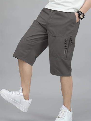 Image of TAGDO Men's Solid Cotton Shorts | Shorts Pant for Men | Shorts for Men (2003)