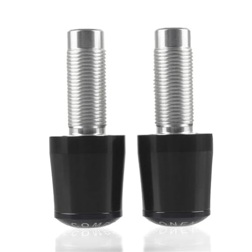 XIAOYANparts Motorrad-Lenkerkappen Endstopfen Griff Für Ducati Panigale 899 Panigale 959 Panigale 1199 1199S 1299(SCHWARZ)