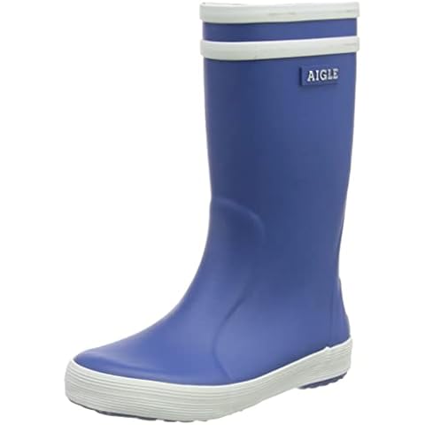 Aigle Unisex Lolly Pop' Wellington Boots, Blue Roi, 3.5 UK Cover