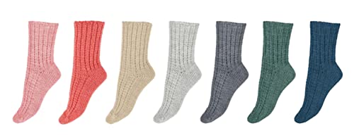 Image of Pretty Polly Women's Chunky Knit Lounge Sock