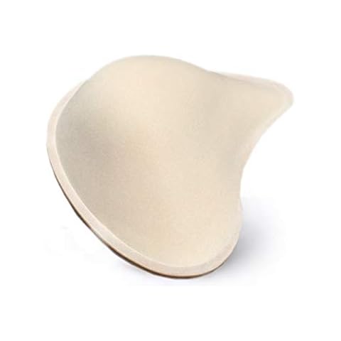 Ninery Ave 1 Piece Cotton Breast Forms Soft and Comfortable Sponge Boobs for Women Mastectomy Breast Cancer Support Cover