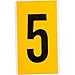 Brady 1570-5, 97565 15 Series Indoor/Outdoor Number and Letter, (Pack of 30 Cards)
