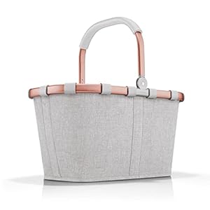 reisenthel carrybag twist sky rose– Stabiler Einkaufskorb mit viel Stauraum und praktischer Innentasche – Elegantes und…