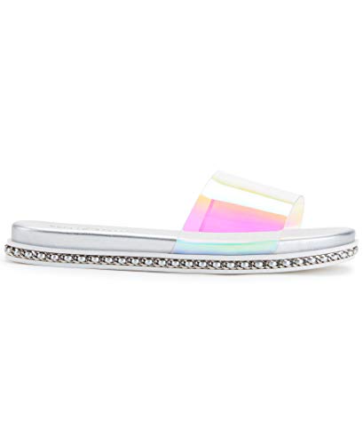 Image of KARL LAGERFELD womens Billi Slide Sandal