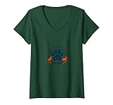 Photo Gallery pawsitive attitude dog lover pet maglietta con collo a v, donna, verde foresta, xxl Photo Gallery pawsitive attitude dog lover pet maglietta con collo a v, donna, verde foresta, xxl
