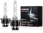 starmotor D2S Headlight Bulb Diamond White Bulbs HID Headlight Assembly Pair Bulbs Super Bright D2S Headlight for Car Couple Bulbs 12V 35W High Low Beam Headlight Bulb Pack of 2