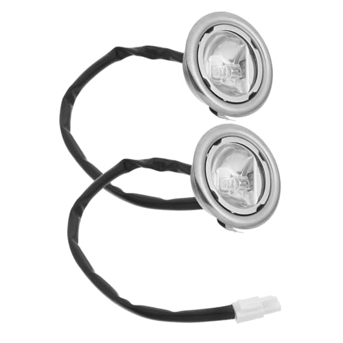 LIFKOME 2個 ライト 電球 用 レンジ フード キッチン フード Ed 照明 キッチン レンジ ライト 電球 交換用 LED