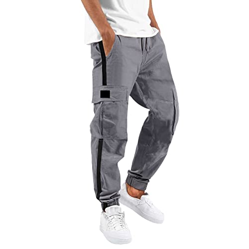 Pantalon de loisirs pour homme coupe droite confortable été comme hiver