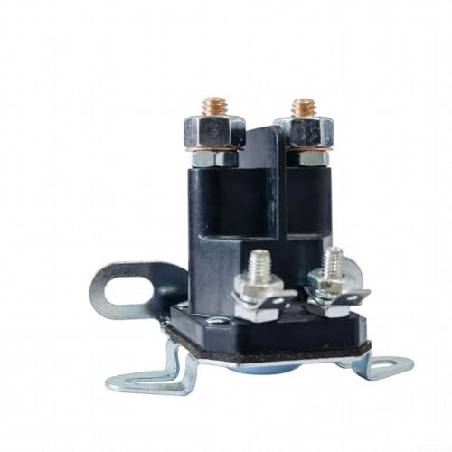 Solenoide de tractor de 12 voltios y 4 polos de repuesto para cortacésped Murray y Westwood, compatible con vehículos utilitarios, motos de nieve, carrito de golf